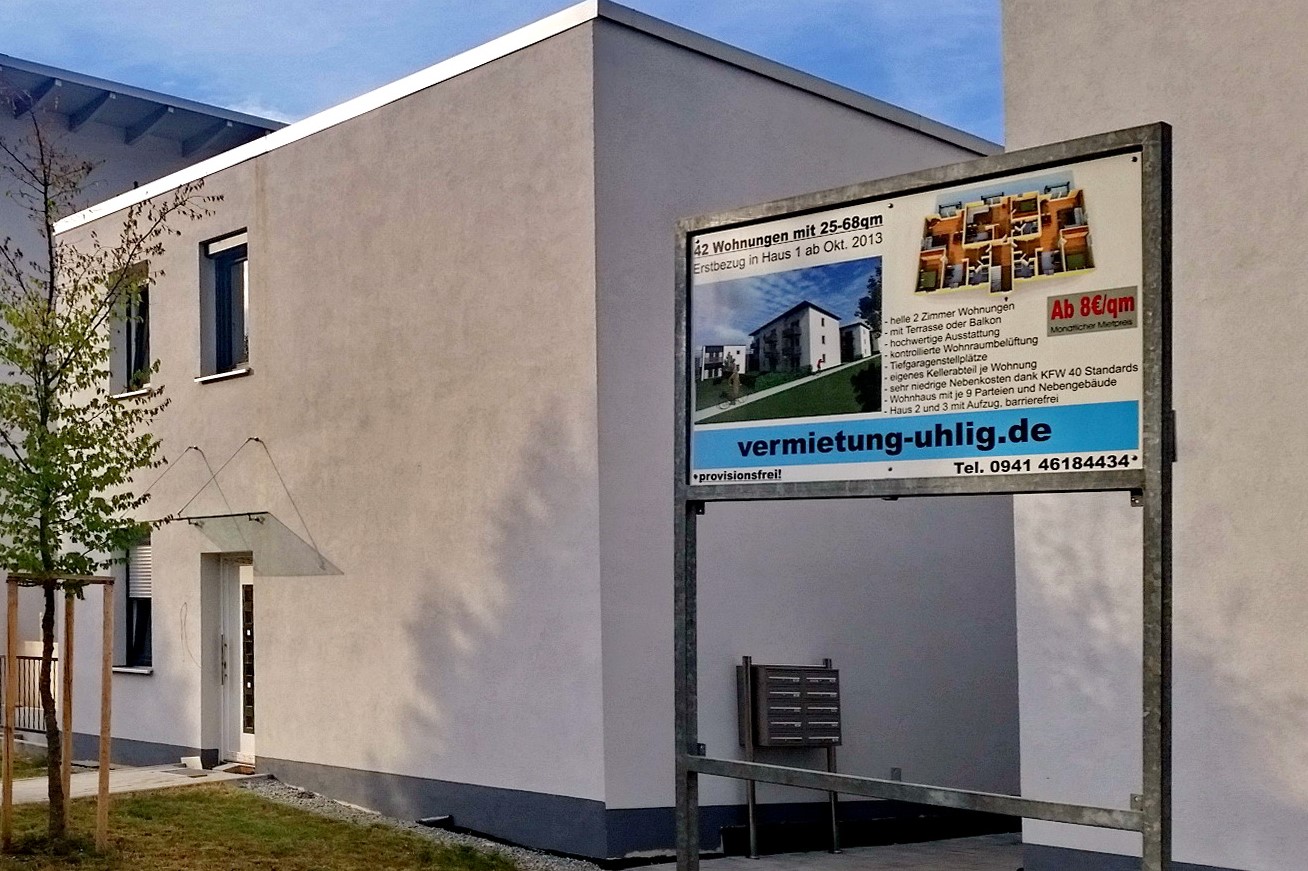Immobilienschilder